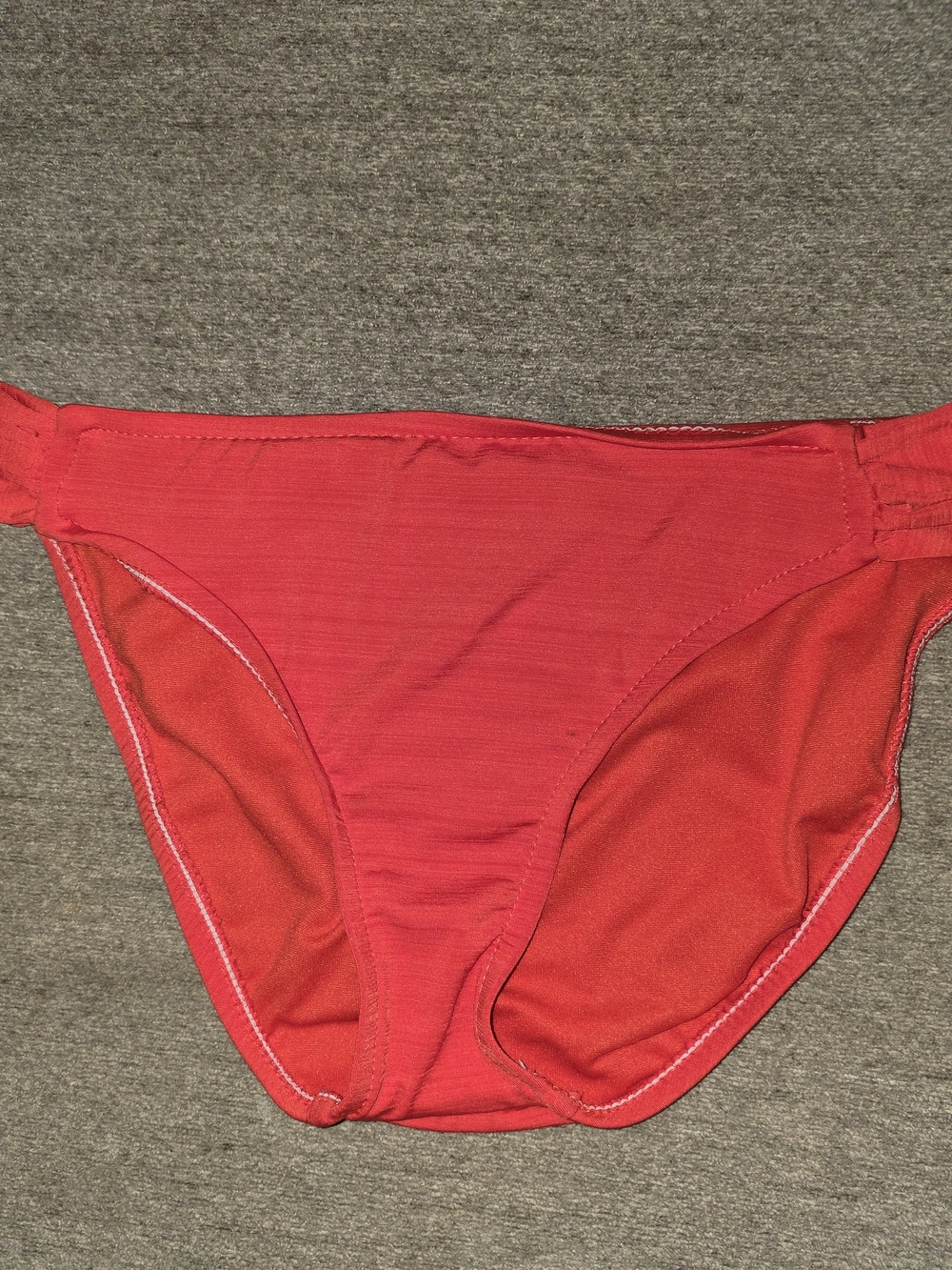 Mossimo Red Hipster Bikini Bottoms Medium